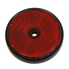 Reflectoren rond 70mm rood 2st