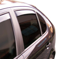 Zijwindschermen Master Dark (achter)  Honda CR-V (US-Uitvoering) 5 deurs 2001-