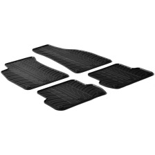 Rubbermatten  Audi A4 8E 2001-2008 / Seat Exeo (T profiel 4-delig + montageclips)