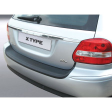 ABS Achterbumper beschermlijst passend voor Jaguar X-Type Estate 2003-2007 Zwart