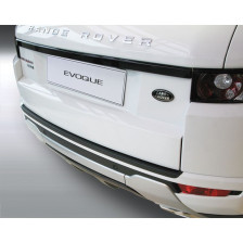 ABS Achterbumper beschermlijst passend voor Landrover Evoque 5 deurs 2011-2019 Zwart