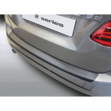 ABS Achterbumper beschermlijst passend voor BMW 2-Serie F45 Active Tourer SE 9/2014- Zwart