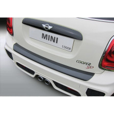 ABS Achterbumper beschermlijst passend voor Mini F55 5 deurs One/Cooper/D/S 10/2014-02/2021 Zwart