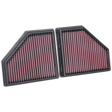 K&N vervangingsfilter  BMW 750i 4.4 2016- & BMW M550i xDrive 4.4 2018- (Set van 2 stuks) (33-5086)