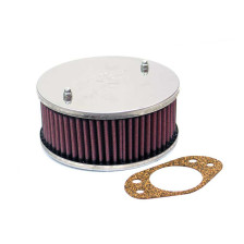 "K&N carburateur luchtfilter rond voor SU/SU Hitachi 2"" HD8, middengat, Montagehoogte 65mm (56-9145)"