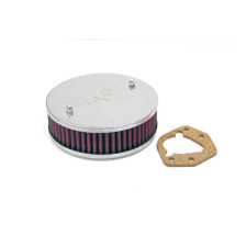 K&N carburateur luchtfilter rond voor Stromberg 175-CD, diameter 150 mm, Montagehoogte 45mm (56-9355)