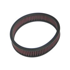 K&N vervangingsfilter rond - 229mm uitwendige diameter, 203mm inwendige diameter, 51mm hoogte (E-3527)