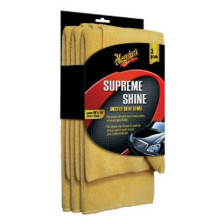 Meguiars Supreme Shine Microfiber 40x60cm, set à 3 stuks