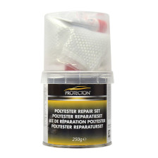 Protecton Polyester reparatieset 250gr - 242g resin / 8g hardener