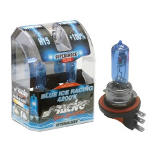 Simoni Racing Halogeen Lampen 'Blue Ice Racing' H15 (4200K) 12V/55-15W, set à 2 stuks ECE-R37