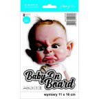 Auto Tattoo Sticker Baby On Board - 11x16cm