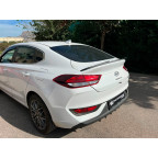 Dakspoiler (Spoiler Cap) passend voor Hyundai i30 III Fastback incl. N-Line 2017- (ABS Glanzend zwart)