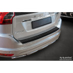 Matzwart RVS Achterbumperprotector passend voor Volvo CX60 Facelift 2013-2017 'Ribs'