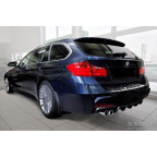 RVS Achterbumperprotector passend voor BMW 3-Serie (F31) Touring (incl. M-Pakket) 2012-2015 & Facelift 2015-2019 'STRONG EDITION'