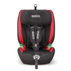 Sparco kinderstoel SK5000I (Isofix) Zwart/Rood i-Size 76-150cm (ECE-R129/03)