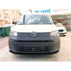 Voorspoiler passend voor Volkswagen Caddy V Box/MPV 2021- (ABS glanzend zwart)