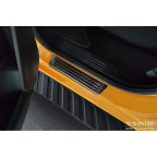 Zwart RVS Instaplijsten passend voor Ford Ranger VI 2022- 'Lines' - 4-delig