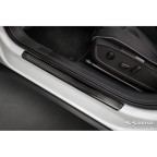 Zwart RVS Instaplijsten passend voor Volkswagen ID.5 2021- - 'Lines' - 4-delig