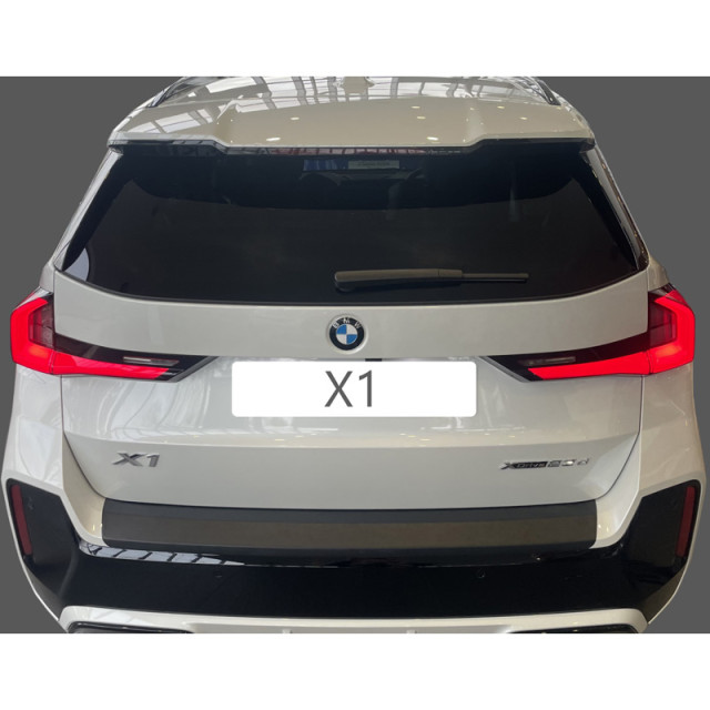 ABS Achterbumper beschermlijst passend voor BMW X1 (U11) 'M' Sport 2022- Zwart