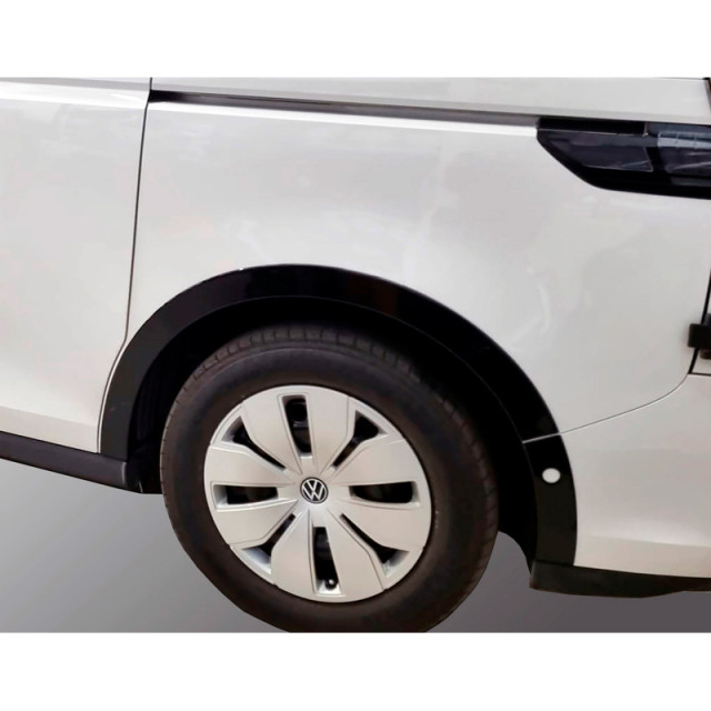 RGM Set spatbordverbreders passend voor Volkswagen ID.Buzz 2022- Korte wielbasis - Glanzend zwart (met Park Assist)