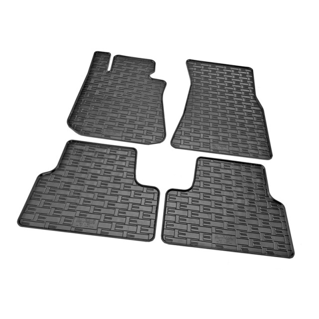 Rubber matten passend voor BMW i4 (G26) 2021- (4-delig + montagesysteem)