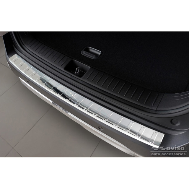 RVS Achterbumperprotector passend voor Kia Sportage V 2021- 'Ribs'