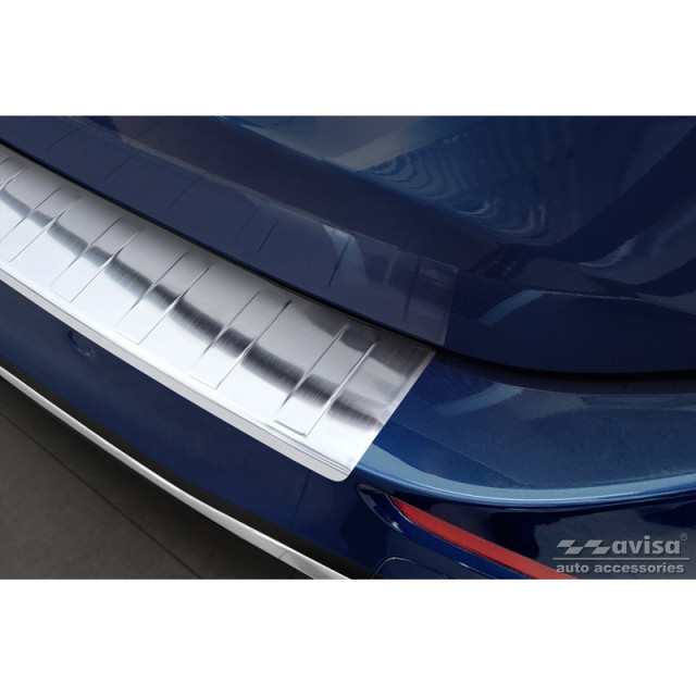 RVS Achterbumperprotector passend voor Mercedes C-Klasse AMG W206 Kombi 2021- 'Ribs'