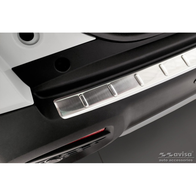 RVS Achterbumperprotector passend voor Suzuki S-Cross II 2022- 'Ribs'