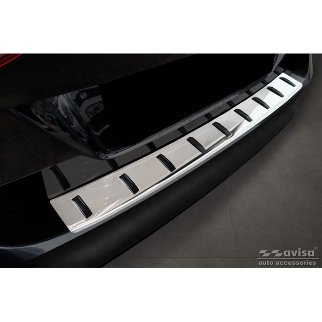 RVS Achterbumperprotector passend voor Volkswagen Golf VII Variant incl. Alltrack 2012-2017 'STRONG EDITION'