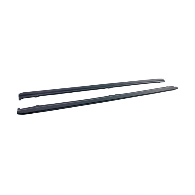 Set sideskirts passend voor Audi A3 (8V) S-Line/S3 Sportback 2012-2020 (ABS Glanzend zwart)