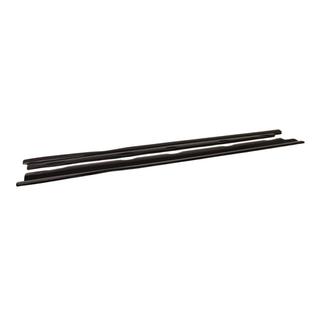 Set sideskirts passend voor Peugeot 308 III HB & SW 2021- (ABS Glanzend zwart)