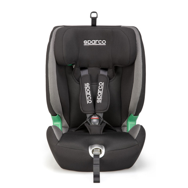 Sparco kinderstoel SK5000I (Isofix) Zwart/Grijs i-Size 76-150cm (ECE-R129/03)