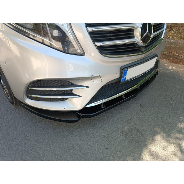 Voorspoiler passend voor Mercedes V-Klasse W447 2014- AMG-Line (ABS)